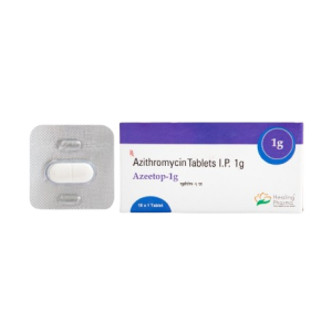 Azeetop Tablets (1g Azithromycin Online)