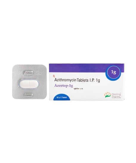 Azeetop Tablets (1g Azithromycin Online)