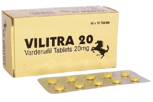 Buy Vilitra 20 mg(Levitra) Online – Effective Treatment for Erectile Dysfunction
