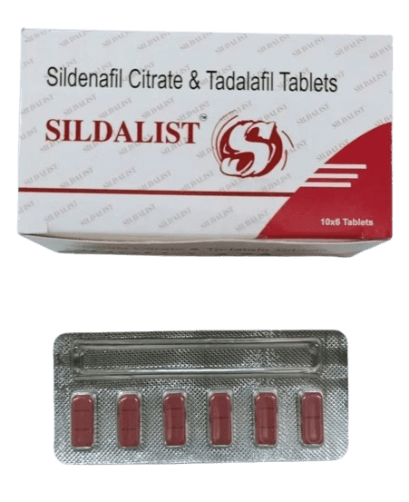 Buy ED Pills Online – Dual-Action Sildalist 120mg USA (Viagra + Cialis)