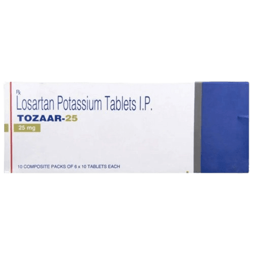 Tozaar Tablets 25mg(Losartan) Online in USA – Blood Pressure Medicine